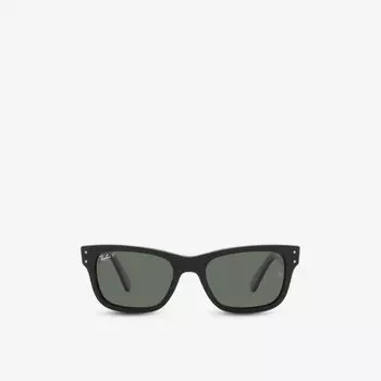 RB2283 Mr Burbank квадратные солнцезащитные очки из ацетата Ray-Ban, черный