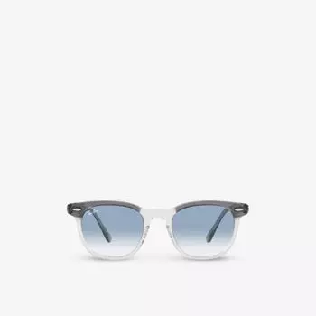 RB2298 очки Hawkeye в квадратной оправе из ацетата ацетата Ray-Ban, серый