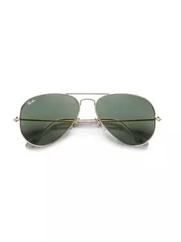 RB3025 58MM Оригинальные солнцезащитные очки-авиаторы Ray-Ban, золотой