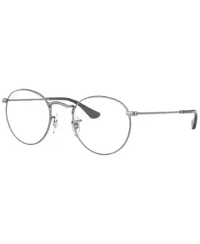 RB3447V Круглые металлические унисекс-очки Ray-Ban, серый