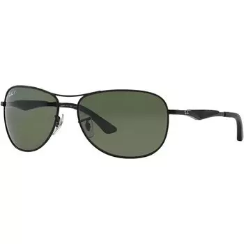 Rb3519 солнцезащитные очки Ray-Ban, цвет matte black/polar green