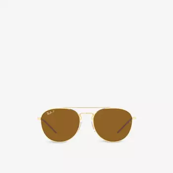 Rb3589 солнцезащитные очки phantos в металлической оправе Ray-Ban, желтый