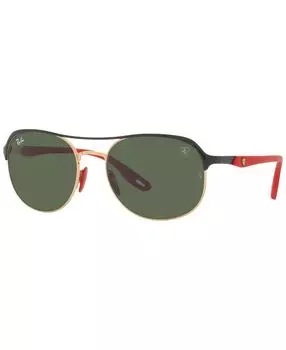 RB3685M Солнцезащитные очки унисекс Scuderia Ferrari Collection 58 Ray-Ban, черный