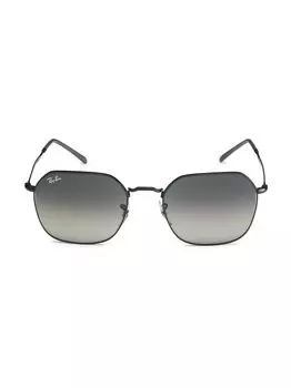 RB3694 Jim 55MM Геометрические солнцезащитные очки Ray-Ban, черный