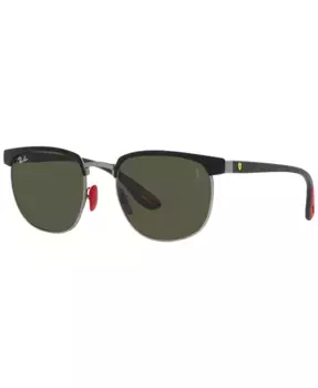 RB3698M Унисекс солнцезащитные очки коллекции Scuderia Ferrari Ray-Ban, черный
