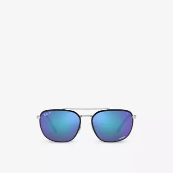 RB3708 Солнцезащитные очки Chromance в металле Ray-Ban, черный