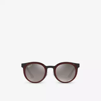 RB3710 Солнцезащитные очки Bonnie в металлической круглой оправе Ray-Ban, черный