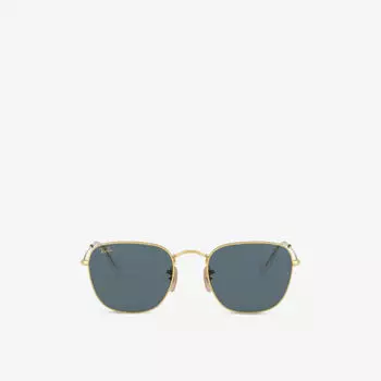 RB3857 Квадратные солнцезащитные очки Frank Legend из металла и ацетата Ray-Ban, желтый