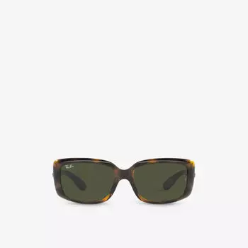 RB4389 солнцезащитные очки прямоугольной формы с пропионатом Ray-Ban, коричневый