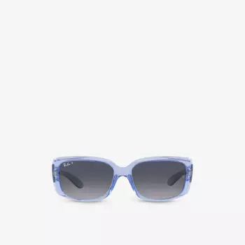 Rb4389 солнцезащитные очки в прямоугольной оправе из пропионата Ray-Ban, синий