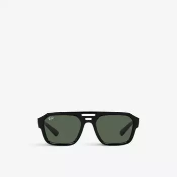 Rb4397 солнцезащитные очки corrigan из ацетата в граненой оправе Ray-Ban, черный