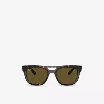 RB4426 Phil солнцезащитные очки в квадратной оправе Ray-Ban, коричневый