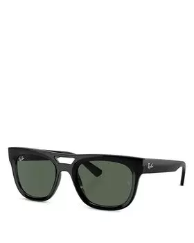 RB4426 Солнцезащитные очки Phil Solid, квадратная форма, 54 мм Ray-Ban, цвет Black