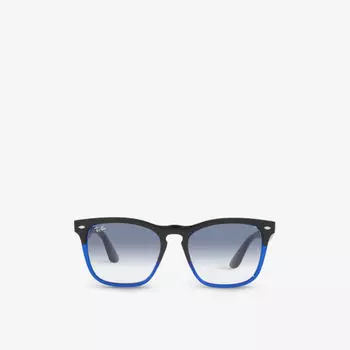 RB4487 солнцезащитные очки Steve в нейлоновой квадратной оправе Ray-Ban, черный