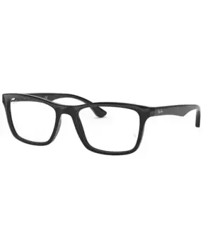 RB5279F Унисекс квадратные очки Ray-Ban, черный