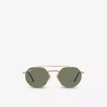 RB8265 Jack II Титановые кристаллы и солнцезащитные очки из титана Ray-Ban, желтый