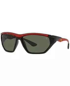 RB8359M Солнцезащитные очки унисекс Scuderia Ferrari Collection 63 Ray-Ban, черный