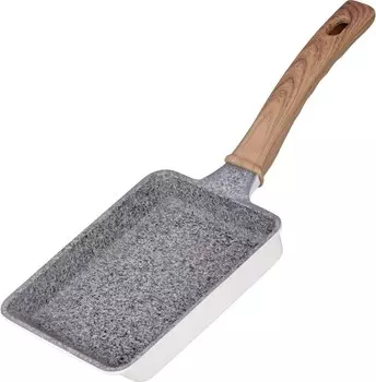 RB-1766 Яйца-гриль, 5,1 x 7,1 дюйма (13 x 18 см), совместимость с индукционной индукцией, газ, сковорода для яиц, сковорода, без ПФОК, обработка фторсодержащей смолой, дневное приготовление WAHEI FREIZ, White