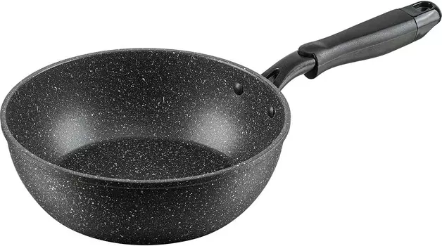 RB-2107 Double Marble , сверхустойчивая к истиранию, мраморное покрытие, глубокая сковорода, сковорода, 7,9 дюйма (20 см), легкая, с антипригарным покрытием WAHEI FREIZ, New Model