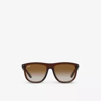 RBR0501S Солнцезащитные очки Boyfriend Reverse в квадратной оправе Ray-Ban, коричневый