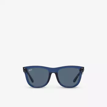 RBR0502S Солнцезащитные очки Wayfarer Reverse с прозрачными вставками Ray-Ban, синий