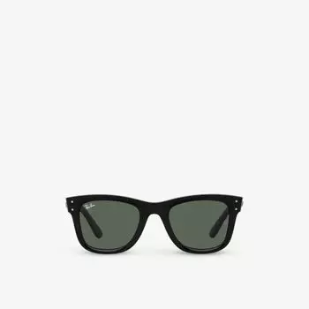 RBR0502S Солнцезащитные очки Wayfarer с обратным впрыском Ray-Ban, черный