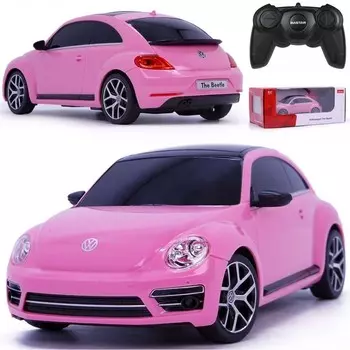 Rc Машинка С Дистанционным Управлением Vw Beetle Beetle Розовый Rastar
