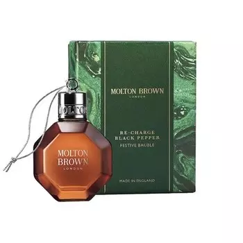 Re-Charge Black Pepper Праздничный безделушка гель для ванны и душа 75 мл Molton Brown