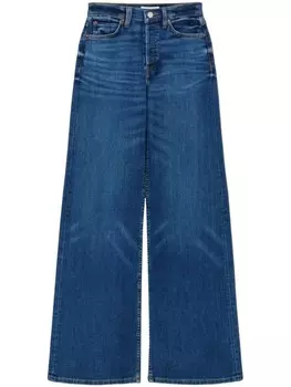RE/DONE 70s ультра-высокие джинсы Wide Leg, синий