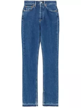 RE/DONE джинсы bootcut с завышенной талией, синий