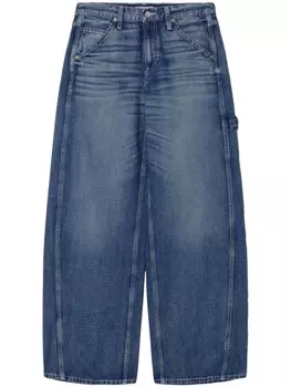 RE/DONE джинсы маляра, синий