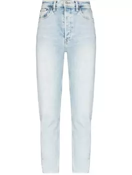 RE/DONE джинсы с завышенной талией из винтажного денима, синий