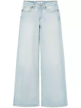 RE/DONE джинсы средней посадки широкие, синий