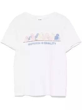 RE/DONE футболка Birds, белый