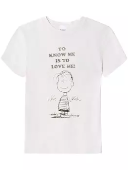 RE/DONE футболка Linus baby 90-х годов, нейтральный цвет