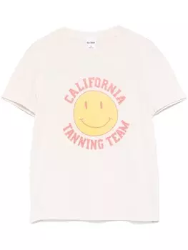 RE/DONE футболка Tanning, белый