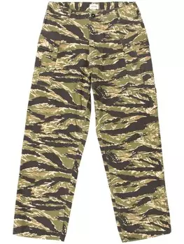 RE/DONE p44 Брюки, зеленый