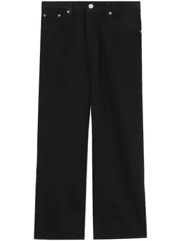 RE/DONE прямые джинсы, черный