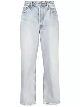 RE/DONE прямые джинсы, синий