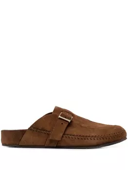 RE/DONE шлепанцы 70s, коричневый