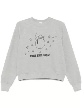 RE/DONE Толстовка с принтом Снупи, серый