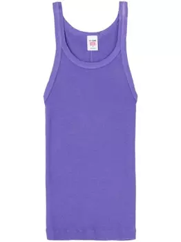 RE/DONE топ в рубчик, фиолетовый