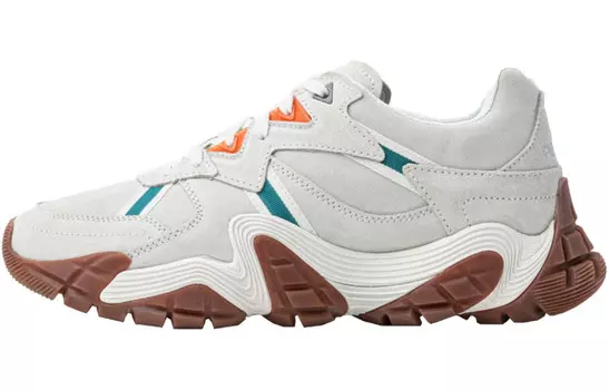 Re-Powered Lunar Rover массивные кроссовки унисекс низкие полумесяц белые Cat