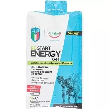 Re-Start Energy Gel Пищевая добавка 55 г Equilibra