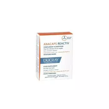 Реактив для волос и кожи головы Ducray Аnacaps, 90 капсул