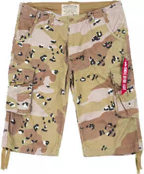 Реактивные шорты Alpha Industries, дарккамо