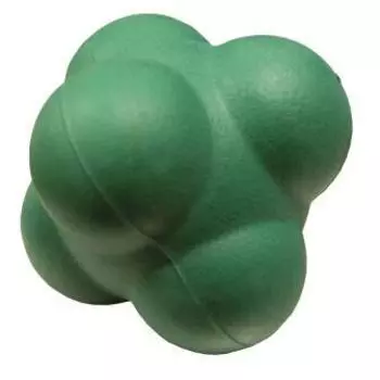 Реактивный мяч - идеально подходит для тренировки ловкости и реакции! POWER SHOT, зеленый