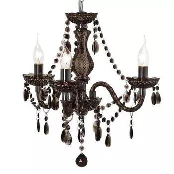 Реальность | Люстра Trio акриловая люстра, 3 лампы черная Reality Leuchten, черный