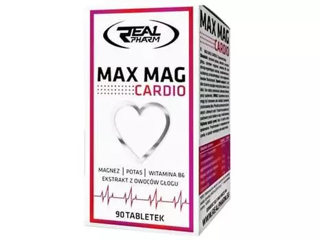 Real Pharm, MAX Маг Кардио 90 таблеток