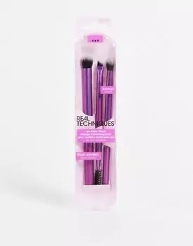 Real Techniques Тени для век + Кисть для растушевки Duo